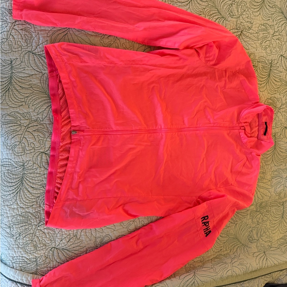 Rapha Vibrant Pink Pro Team Wind Jacket